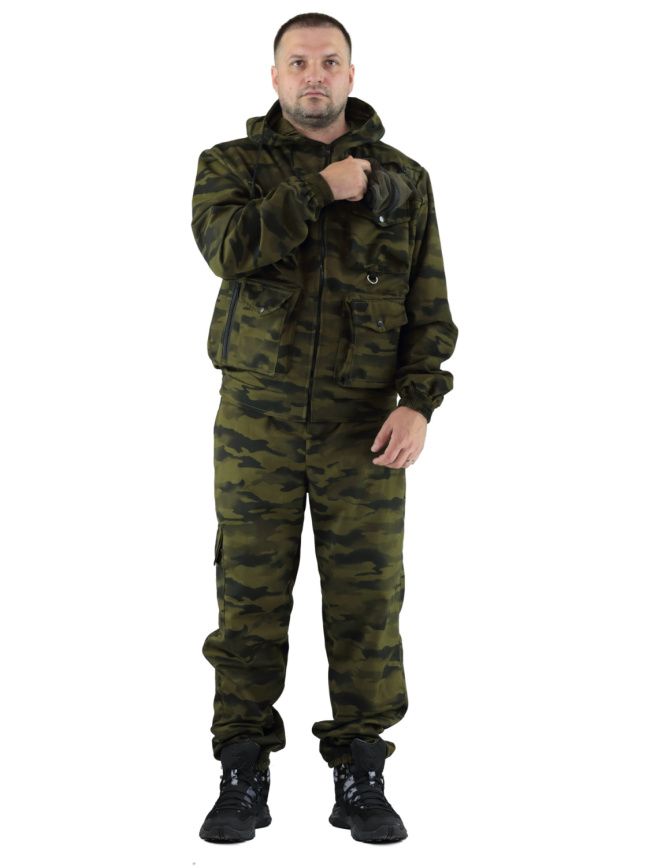 Летний костюм ХБ с москитной сеткой Forest Trail Green-Black фото 6