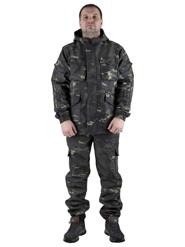 Демисезонный удлиненный костюм Forest Trail D.Khaki фото 3