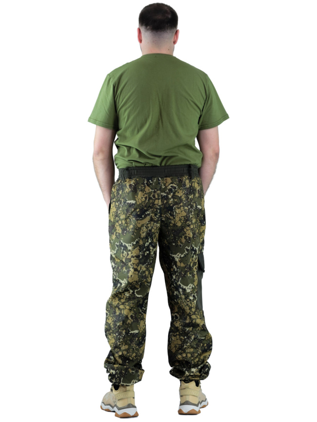 Утепленный непромокаемый демисезонный костюм Forest Trail Green фото 13