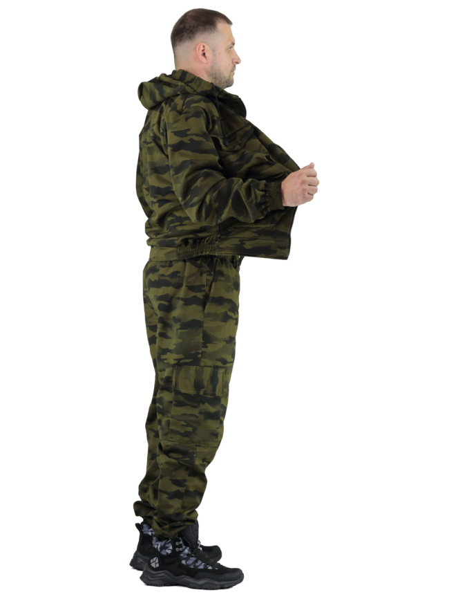 Летний костюм ХБ с москитной сеткой Forest Trail Green-Black фото 10