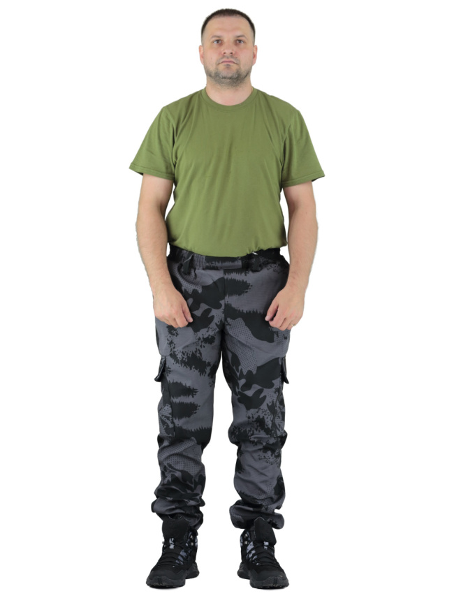 Демисезонный удлиненный костюм Forest Trail Grey фото 11