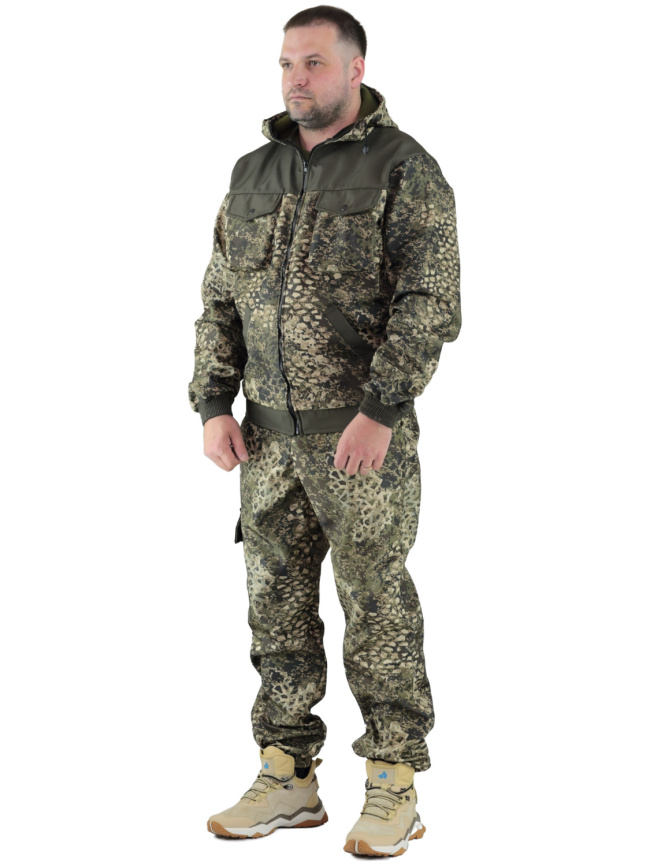 Утепленный непромокаемый демисезонный костюм Forest Trail Rept фото 2