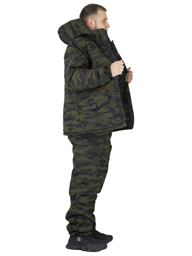 Зимний костюм Forest Trail Green Black фото 10