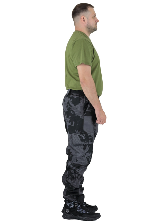 Демисезонный удлиненный костюм Forest Trail Grey фото 14