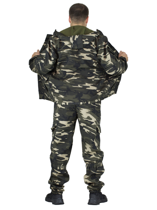 Демисезонный удлиненный костюм Forest Trail Dark Multicam фото 8