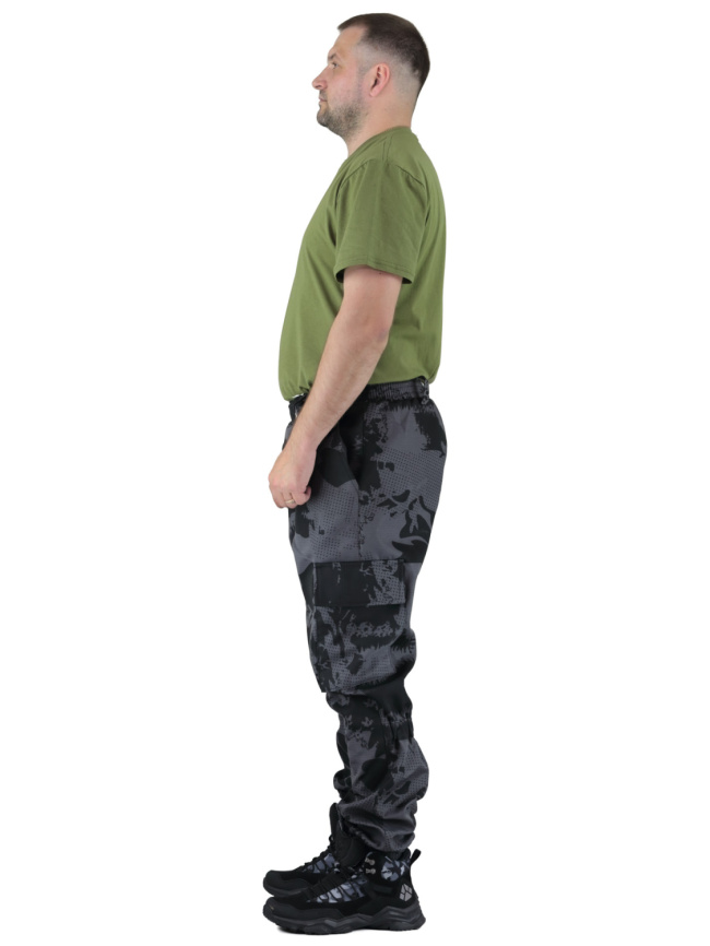 Демисезонный удлиненный костюм Forest Trail Grey фото 12