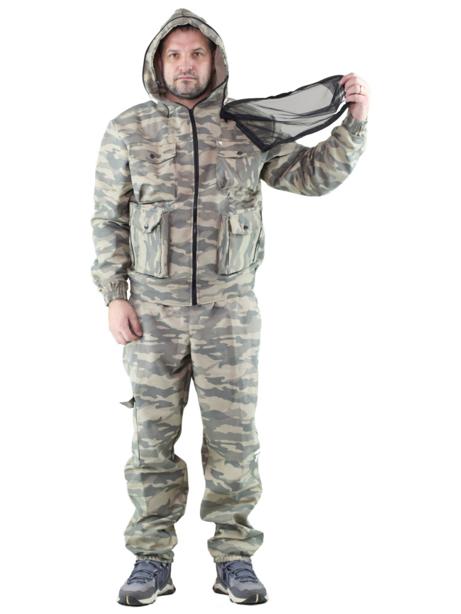 Летний костюм ХБ с москитной сеткой Forest Trail Raster фото 4