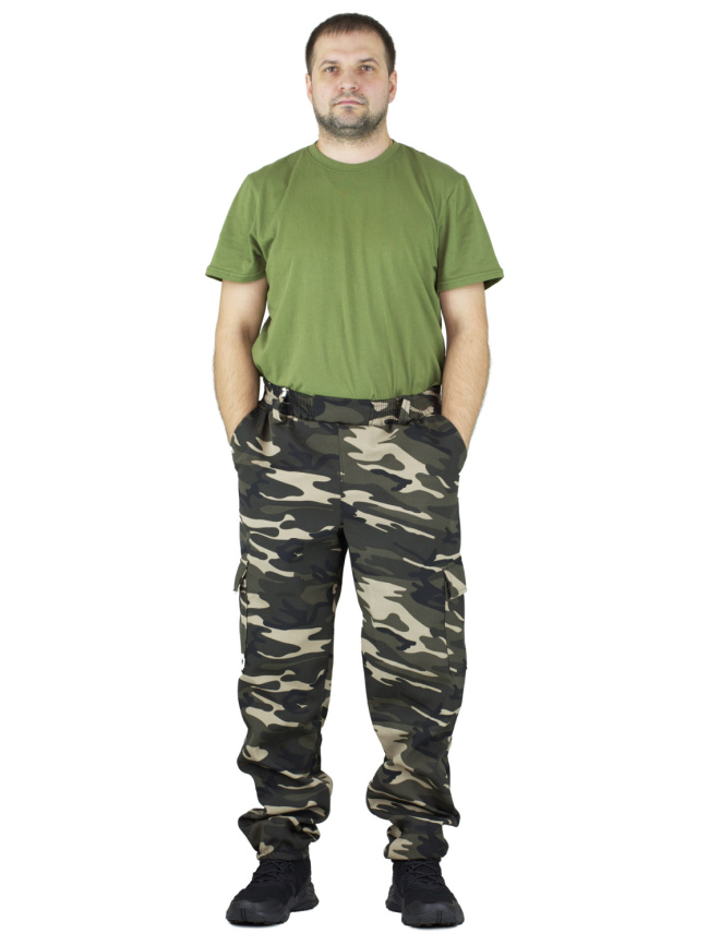 Демисезонный удлиненный костюм Forest Trail Dark Multicam фото 14