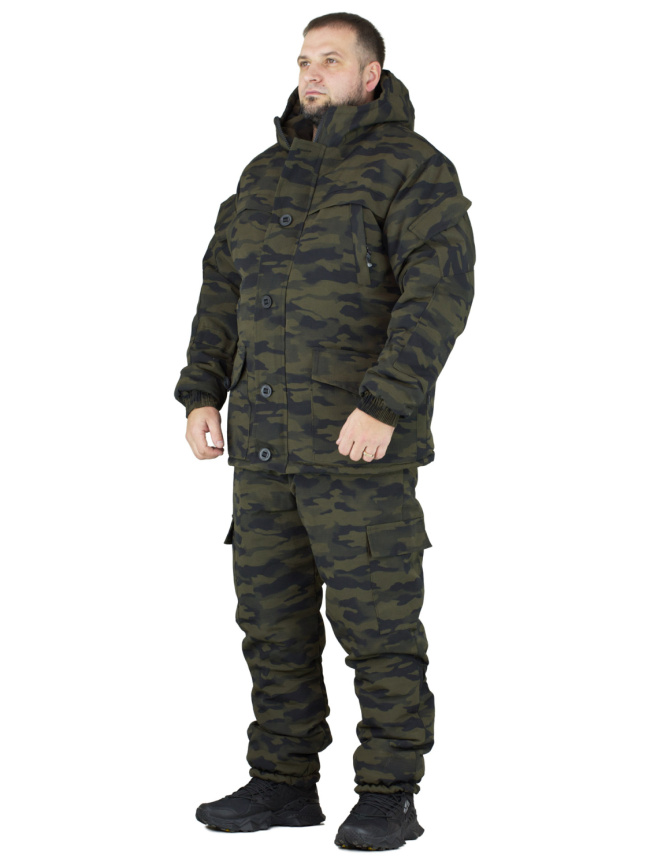 Зимний костюм Forest Trail Green Black фото 2