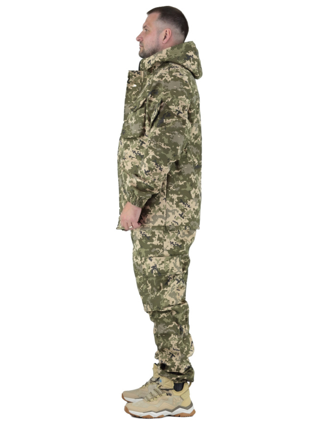 Демисезонный удлиненный костюм Forest Trail Green Cifra фото 3