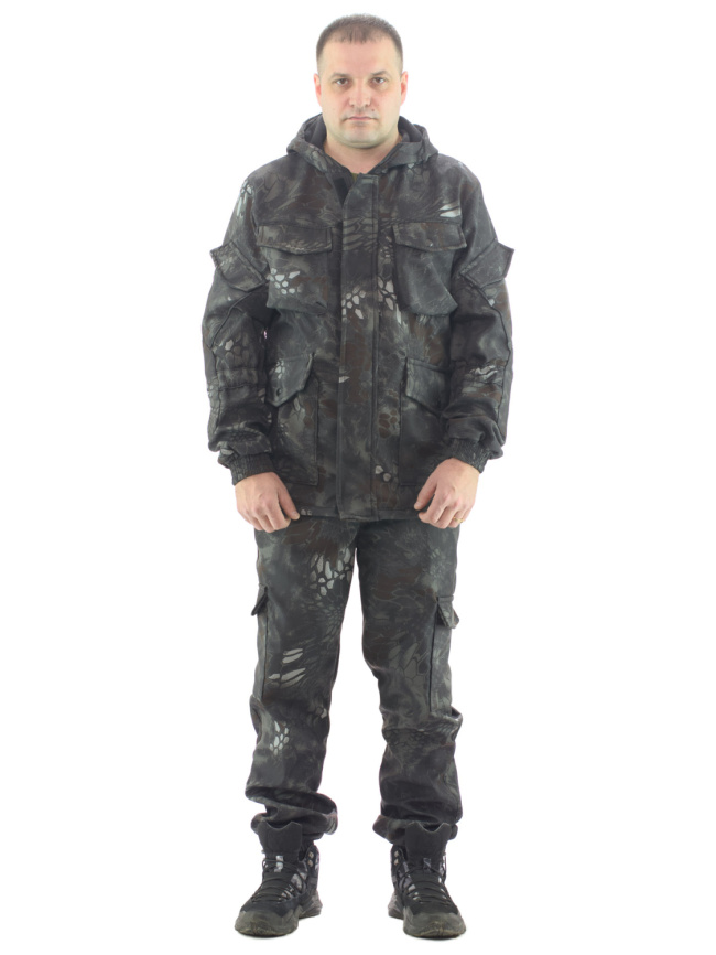 Демисезонный удлиненный костюм Forest Trail Dark Snake фото 6