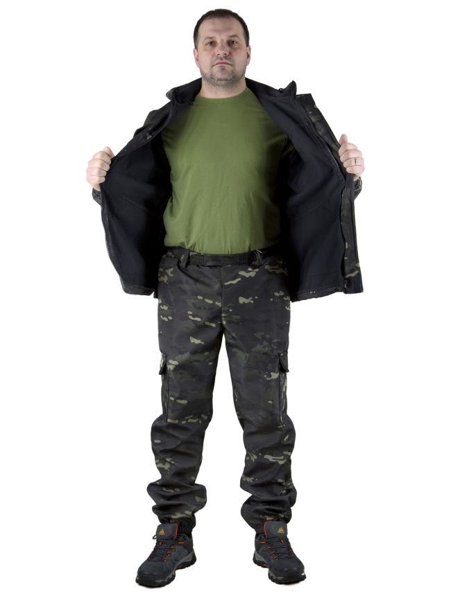 Демисезонный удлиненный костюм Forest Trail D.Khaki фото 7