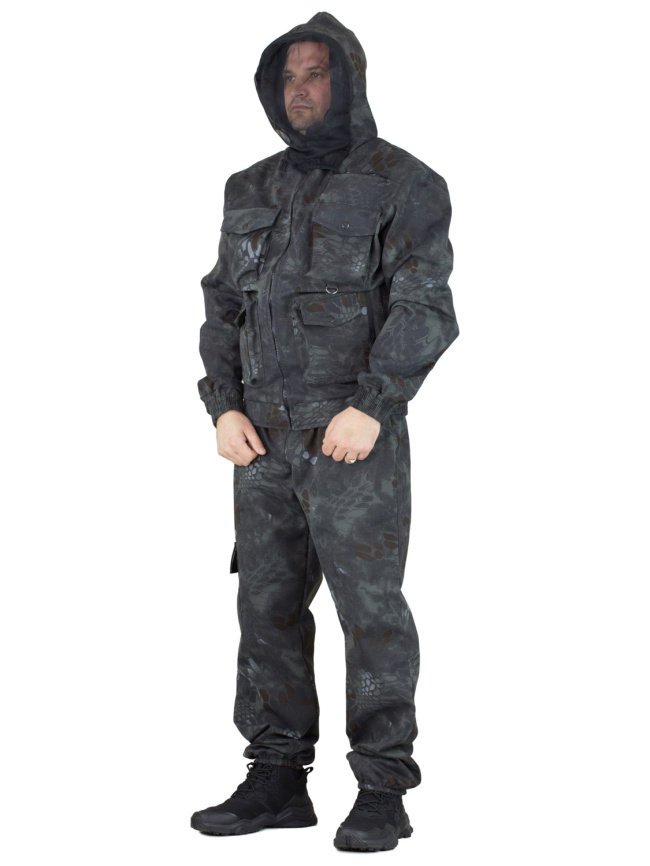 Летний костюм ХБ с москитной сеткой Forest Trail Dark Snake фото 3