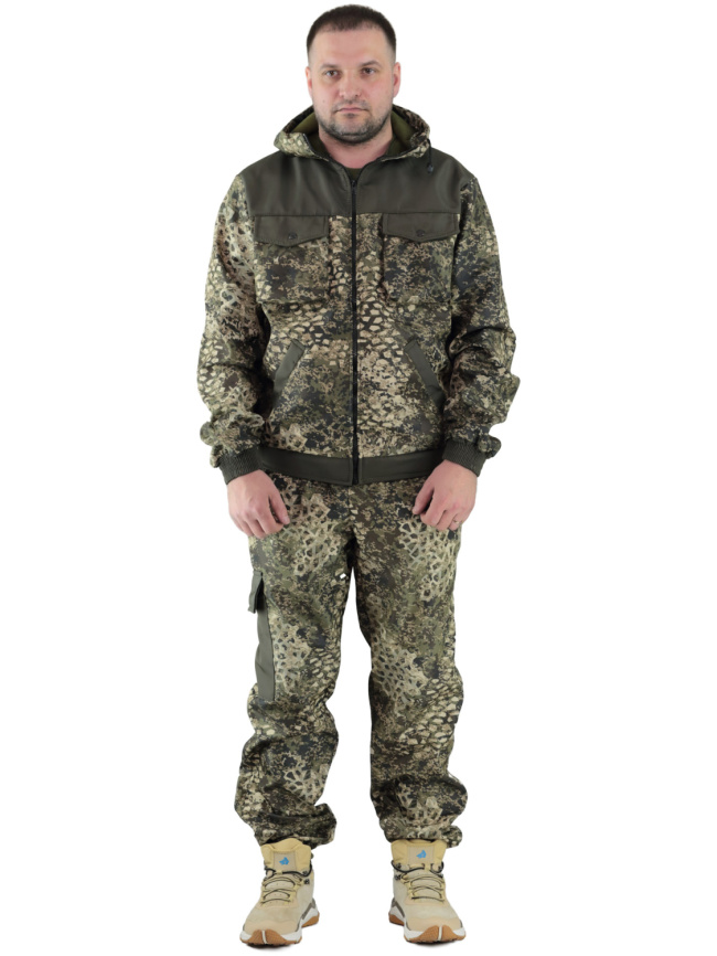 Утепленный непромокаемый демисезонный костюм Forest Trail Rept фото 6