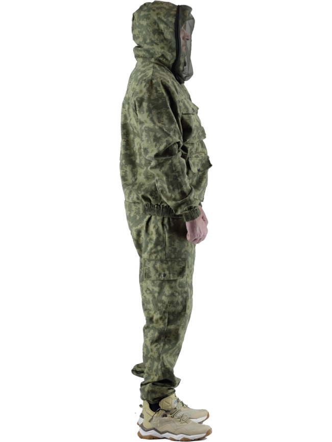 Летний костюм ХБ с москитной сеткой Forest Trail Green фото 5