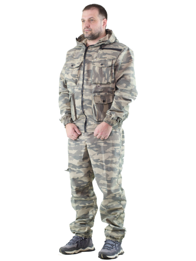 Летний костюм ХБ с москитной сеткой Forest Trail Raster фото 6