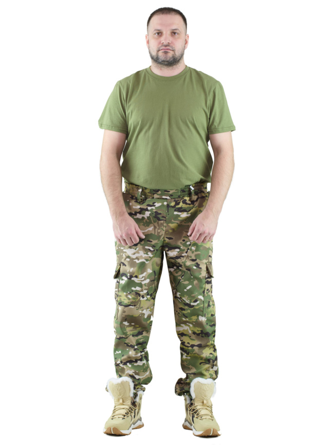 Демисезонный удлиненный костюм Forest Trail Green фото 11