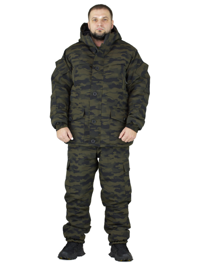 Зимний костюм Forest Trail Green Black фото 6