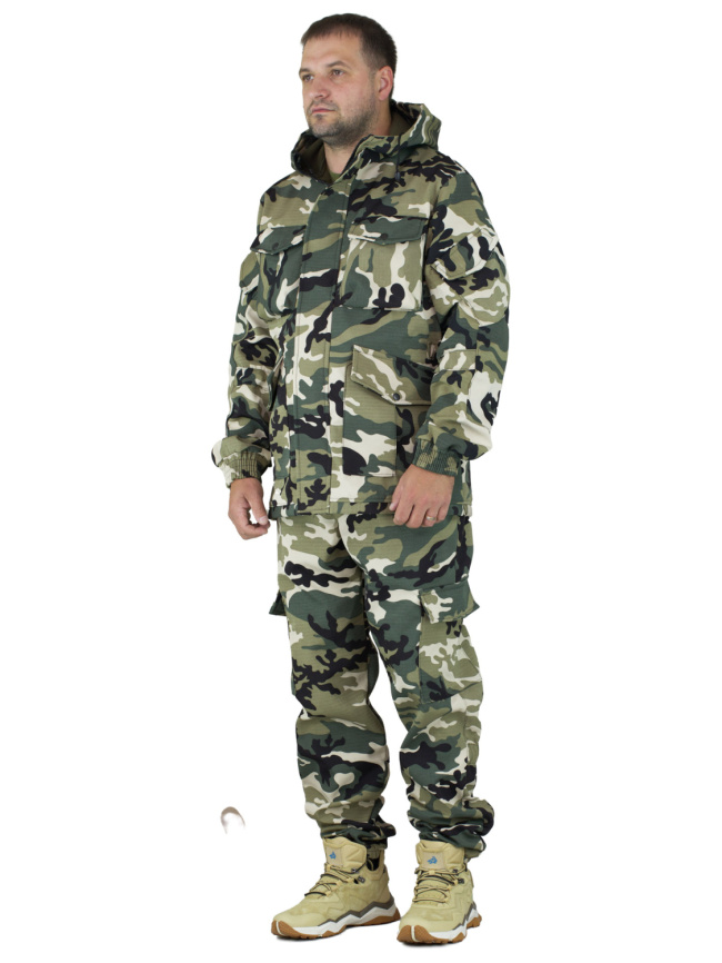 Демисезонный удлиненный костюм Forest Trail Nappa фото 2