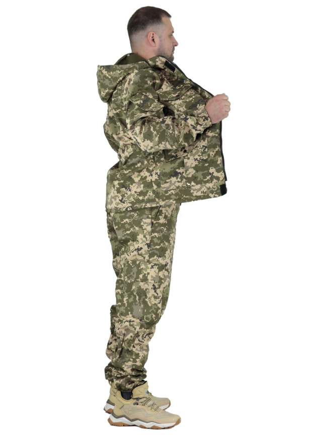 Демисезонный удлиненный костюм Forest Trail Green Cifra фото 10