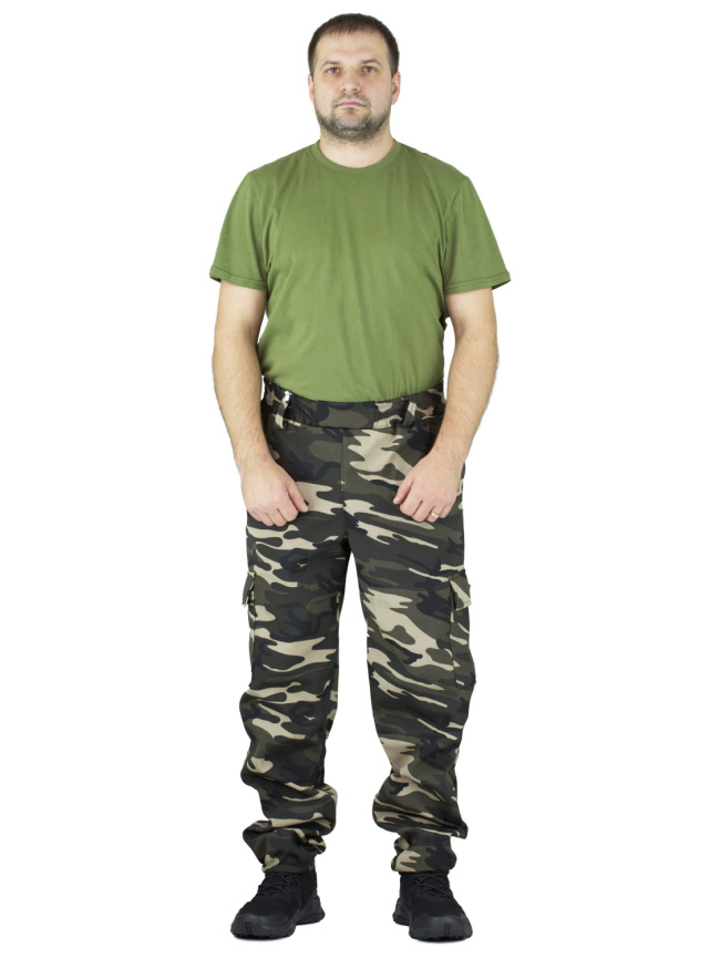 Демисезонный удлиненный костюм Forest Trail Dark Multicam фото 10