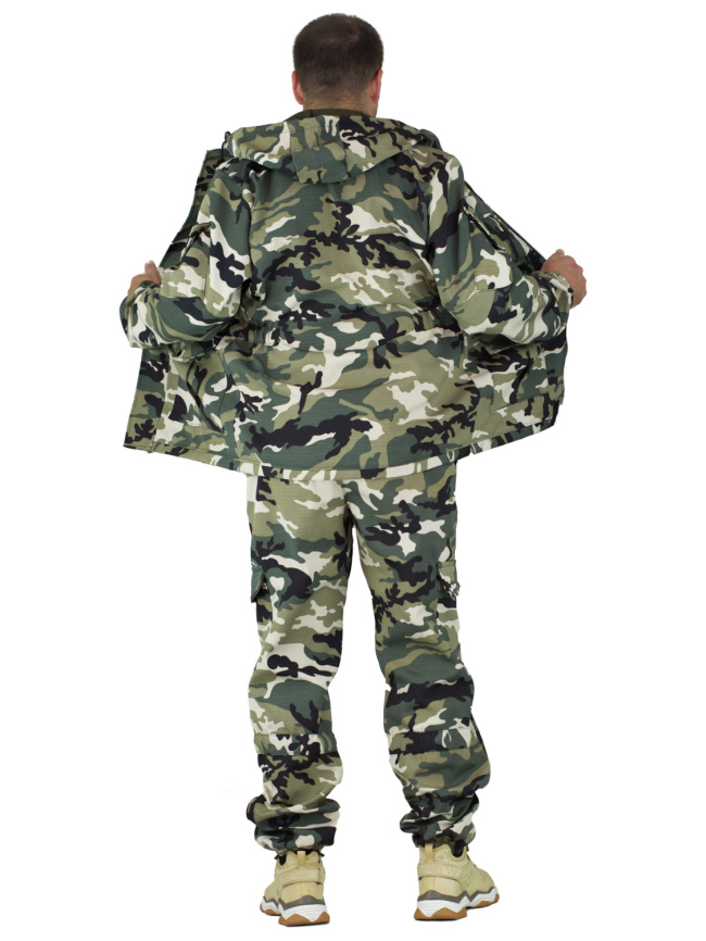 Демисезонный удлиненный костюм Forest Trail Nappa фото 9